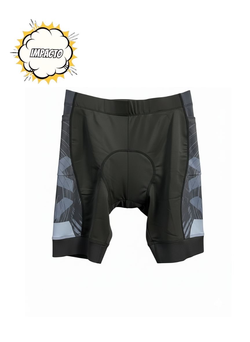 Calza ciclista negra - Imagen 3