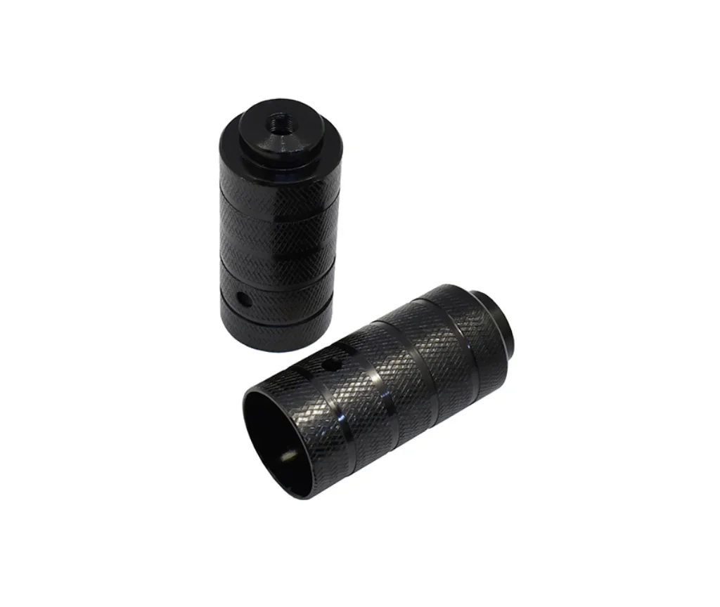 Pedalines negros acero 50mm eje 14mm